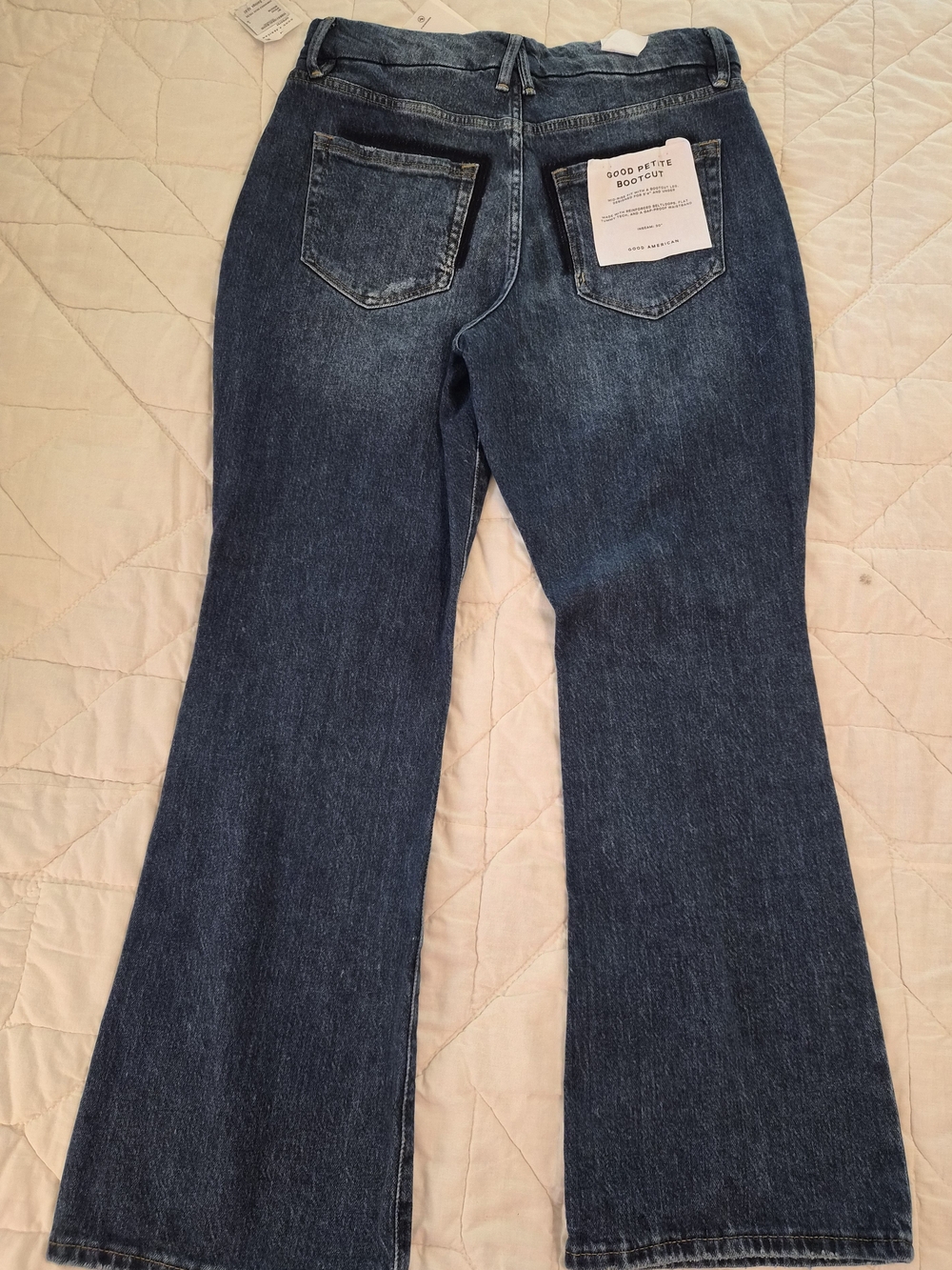Good American 'Good Petite' Bootcut Jeans Size 10/30 - Picture 3 of 12